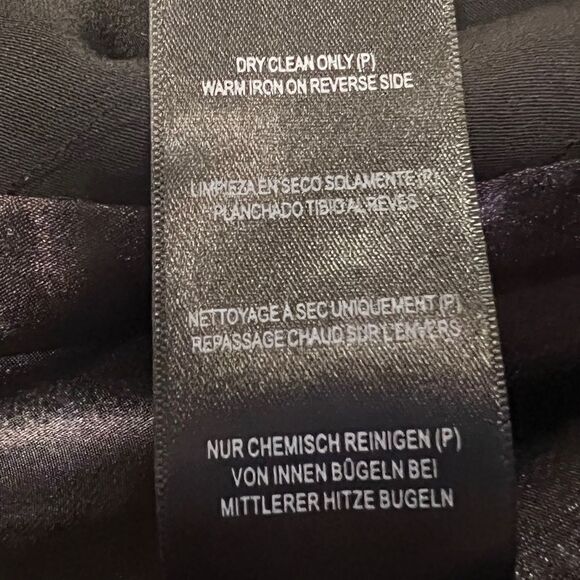 Refinity Women's Tranch Rhythm Trench Coat Black Extra Small Plus Size 16 NWT - Picture 9 of 9